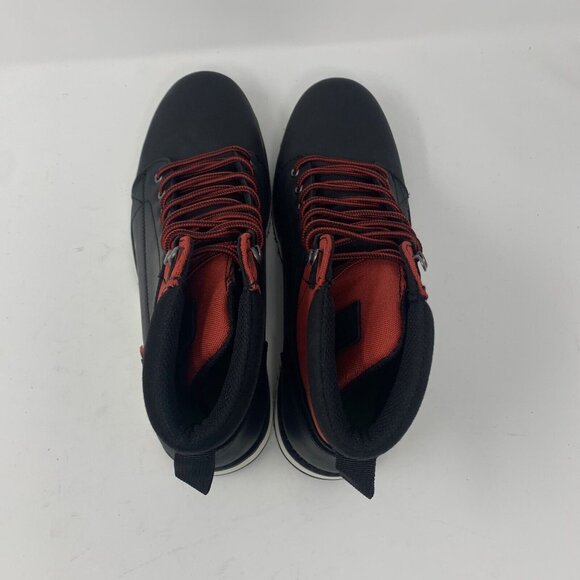 Territory Slickrock Boots Men's 10.5 Black Leather Water Resistant Lace-Up S0724 - Picture 6 of 11